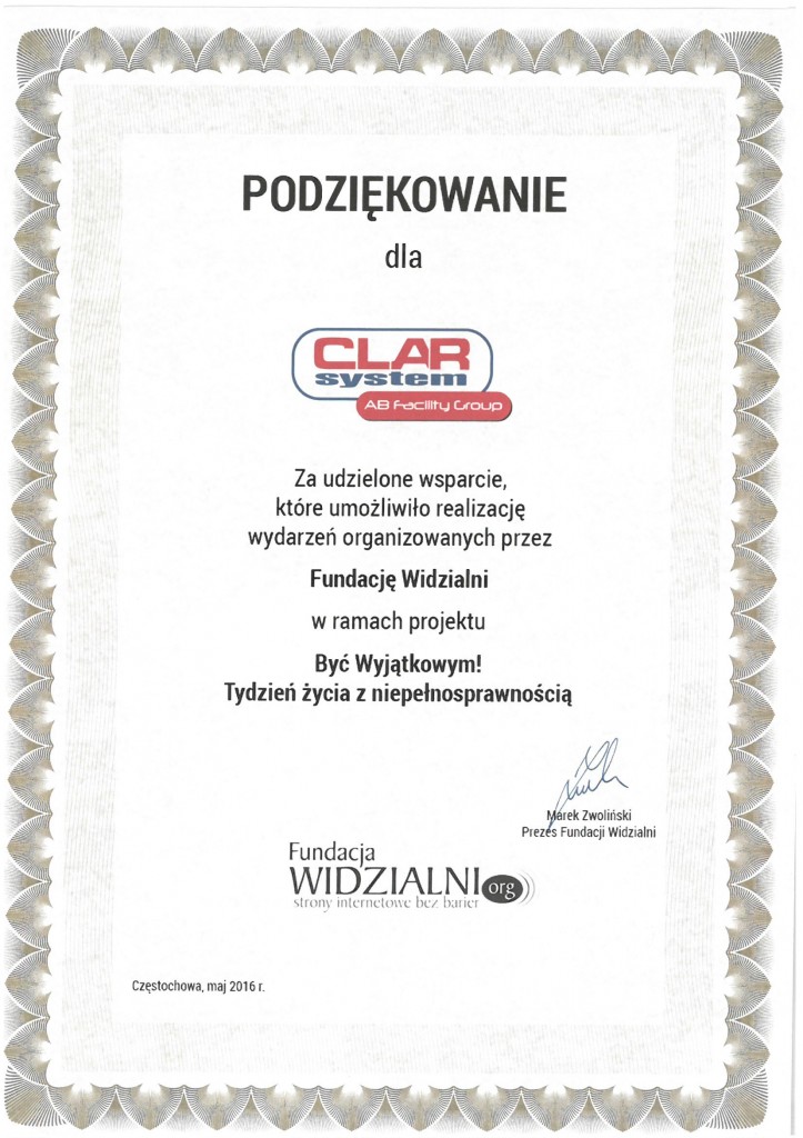 Fundacja Widzialni 2016